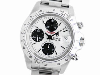 Pre-Owned Tudor Prince Date Chrono Time Tiger SS Men's Automatic Watch 79280,MR