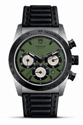 Tudor Fastrider 42mm Ceramic/Leather Men's Watch 42010N-0004