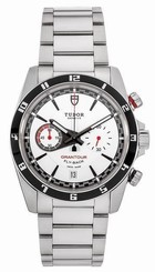Tudor Grantour 42mm Steel Men's Watch 20550N-95730WHI