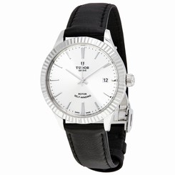 Tudor Style Silver Dial Automatic Mens Watch 12510-SVLS