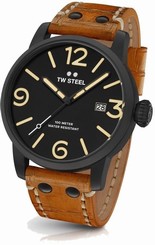 TW Steel Quartz Watch - Maverick Collection Leather Strap - MS31 (Men's)