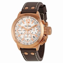 NEW TW Steel Canteen Chronograph Quartz Stainless Steel CE1019