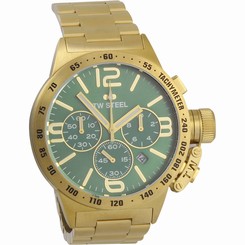 TW STEEL CB223 CANTEEN STEEL CHRONOGRAPH MENS WATCH 45MM