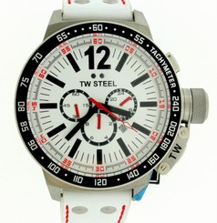Stainless steel gents TW Steel CEO Canteen Chronograph watch CE1014 4046261701474