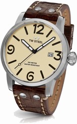 TW Steel Quartz Watch - Maverick Collection Leather Strap - MS21 (Men's)