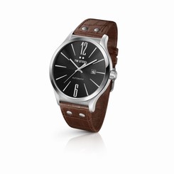 AUTHORIZED DEALER TW STEEL TWA1310 Slim Line Automatic Leather Strap 45mm Watch