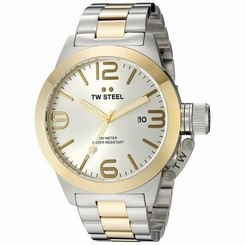TW STEEL Canteen 50mm Gold Gents Watch CB32 - RRP ��349 - BRAND NEW