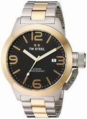 TW STEEL Canteen 50mm Two-tone Gents Watch CB42 - RRP ��349 - BRAND NEW