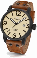 TW Steel Automatic 24 Jewels Watch - Maverick Collection Leather - MS45 (Men's)