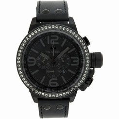 TW Steel TW-TW913 with Black Leather Band and Black Case Wit 4046261702921