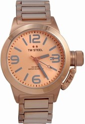 TW STEEL TW303 CANTEEN PVD ROSE GOLD PLATED 40mm Women's