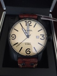 TW Steel Automatic 24 Jewels Watch - Maverick Collection Leather - MS45 (Men's)