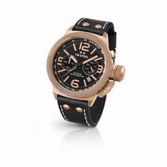 TW Steel Men`s Watch CS73 Chronograph Movement Rose Gold 45mm
