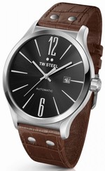 TW Steel Automatic Watch - Slim Line Collection Leather Strap - TWA1310
