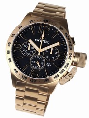  TW STEEL Canteen  50mm Gold Chronograph Gents Watch CB94 - RRP ��459 - BRAND NEW