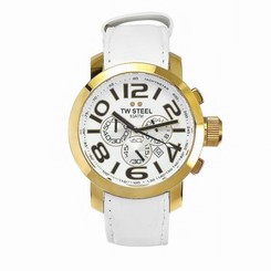 TW STEEL Grandeur Gold Chronograph Gents Watch TW55 - RRP ��425 - BRAND NEW