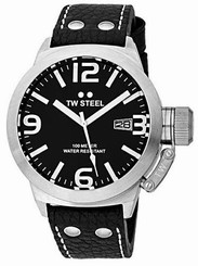 BRAND NEW TW STEEL TW2 45mm WRIST WATCH BLACK