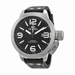 BRAND NEW TW STEEL TW22 50mm WRIST WATCH BLACK (Express Delivery)