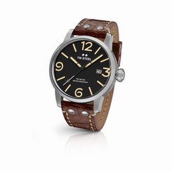 TW Steel Men`s Watch MS1 3-Hands Movement Maverick Collection 45mm