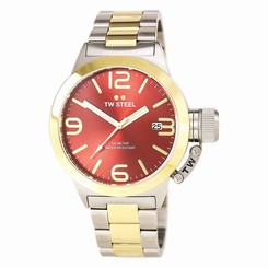 TW Steel CB71 Gent's Canteen Red Dial TT Steel Bracelet Watch