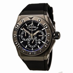 TW Steel CE5000 Gent's CEO Diver Black Dial Rubber Strap Watch