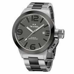 TW Steel CB201 Canteen Two Tone Steel Bracelet Watch