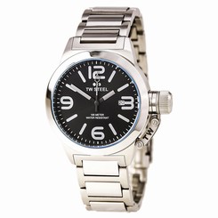 TW Steel TW300 Gent's Canteen Black Dial Steel Bracelet Date Watch