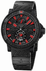 Ulysse Nardin Maxi Marine Black Sea Diver Sea Automatic 263-92-3C Red 845960027755