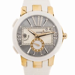 Ulysse Nardin Executive Dual Time 40mm Mother of Pearl Women's Watch 246-10/392