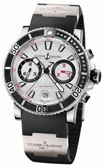 Ulysse Nardin 8003-102-3/916 Maxi Marine Diver Chronograph Watch Ret: $11,000