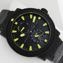 Ulysse Nardin 263-92-3C/924 Maxi Marine Diver Black Sea UNWORN Watch Ret: $9,900