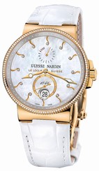 Ulysse Nardin 266-66B/991 Maxi Marine Chronometer Ladies Watch NEW Ret: $25,800