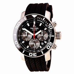 TW Steel TW700 Gent's Black Dial Black Strap Chrono Dive Watch