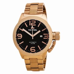 TW Steel CB176 Gent's Canteen Automatic Black Dial Rose Gold Watch