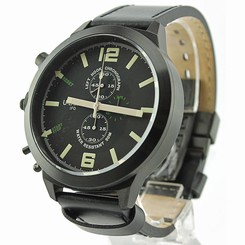 U-Boat Left Hook IFO 7251 Stainless Steel Black Men Watch 3745