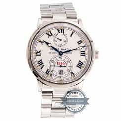 Ulysse Nardin Marine Chronometer Steel Automatic Bracelet Watch 1846 263-22