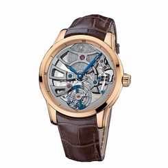 Ulysse Nardin Skeleton Tourbillon Manufacture RG 44mm 1706-129 Retail: $75,000