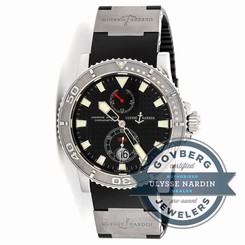 Ulysse Nardin Maxi Marine Automatic Steel Power Reserve Mens Watch 263-33-392 717449267658