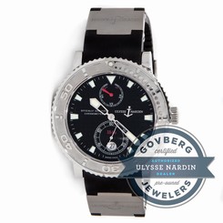 Ulysse Nardin Maxi Marine Diver 263-55-3/92 Automatic 40mm Steel Strap Watch 717449267580
