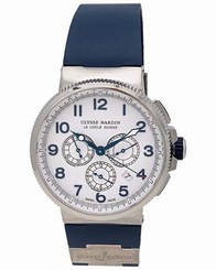 Ulysse Nardin Marine Chronograph Manufacture 43mm Mens Watch - 1503-150-3/60 794504202649