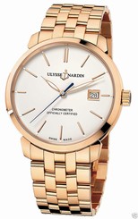 Ulysse Nardin San Marco Classico Automatic Rose Gold 8156-111-8/91 Ret: $34,200