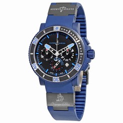Ulysse Nardin Maxi Marine Diver Voyage Bleu Limited Edition Mens Watch