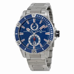 Ulysse Nardin Maxi Marine Diver Blue Dial Stainless Steel Mens Watch
