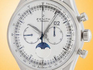 ZENITH El Primero Helios Stainless Steel Men's Watch 03-2160-4047-02-C713