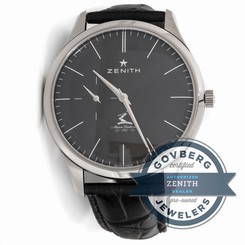 Zenith Elite Ultra Thin 03.2010.681/21.C493 Auto 40mm Steel Strap Watch Tang 7613061017271