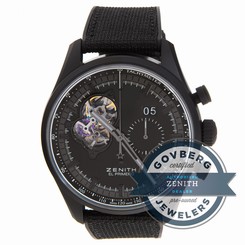 Zenith El Primero Night Vision 24.2160.4068/21.R573 Auto Ceramic Strap Watch