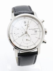 MEN'S BAUME & MERCIER CLASSIMA XL 65533 AUTOMATIC CHRONOGRAPH DATE WATCH 8591