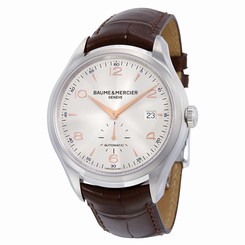 Baume and Mercier Clifton Silver Dial Mens Watch 10054 7612456979163