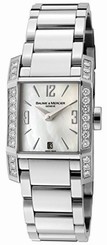 Baume & Mercier Diamant White MOP Dial DIA Women Watch MOA08666 - Open Box - ***