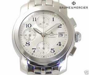Auth BAUME&MERCIER "Capeland" Chrono MV045216 SS Automatic, Men's watch